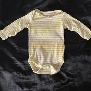 Baby Boden 0-3 month stripe onesie, never worn